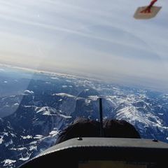 Flugwegposition um 12:56:02: Aufgenommen in der Nähe von Mürzsteg, Österreich in 3776 Meter